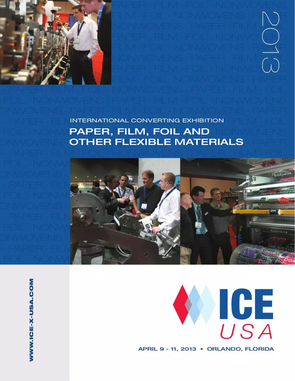 Page 1 of 6, 2013 ICE USA Brochure