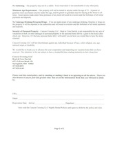 Page 2, Canyon Crossing Policy, Terms, Info, Map 2011