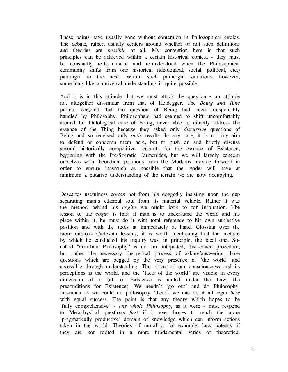Page 4 of 18, BEING S. Foulkes