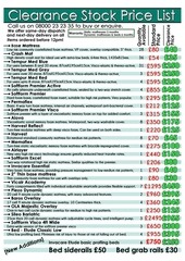 Page 2, Spring Clearance Flyer
