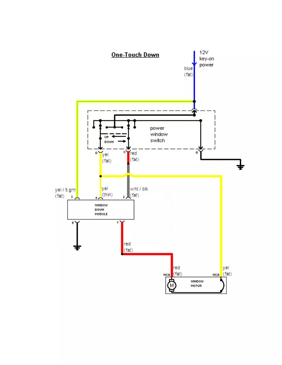 Page 3 of 6, Ford One Touch Auto Windows Conversion