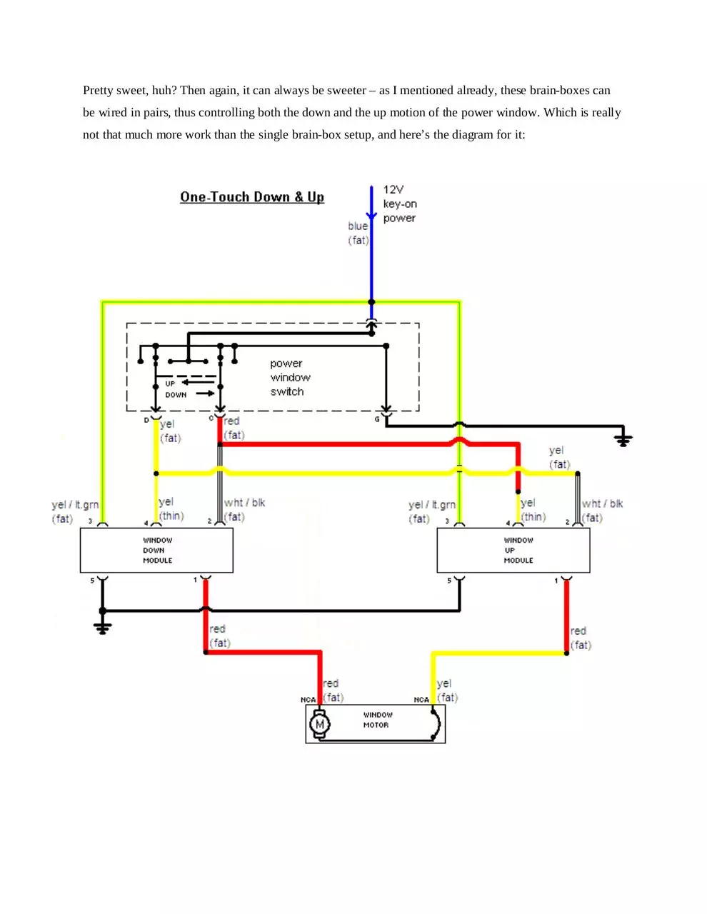 Page 5 of 6, Ford One Touch Auto Windows Conversion