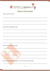 Page 4, APPLICATION FORM
