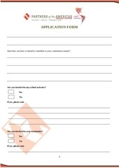 Page 5, APPLICATION FORM
