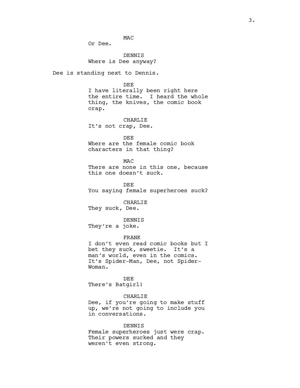 Page 4 of 38, IASIP The Green Knight