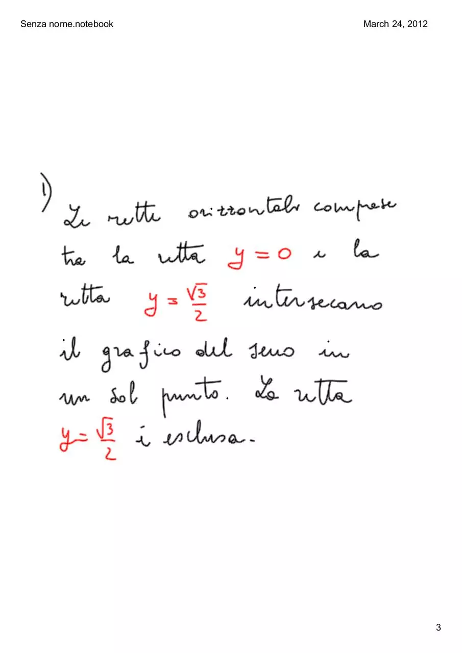 Page 3 of 21, Equazioni parametriche