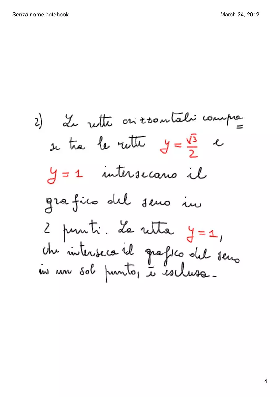 Page 4 of 21, Equazioni parametriche