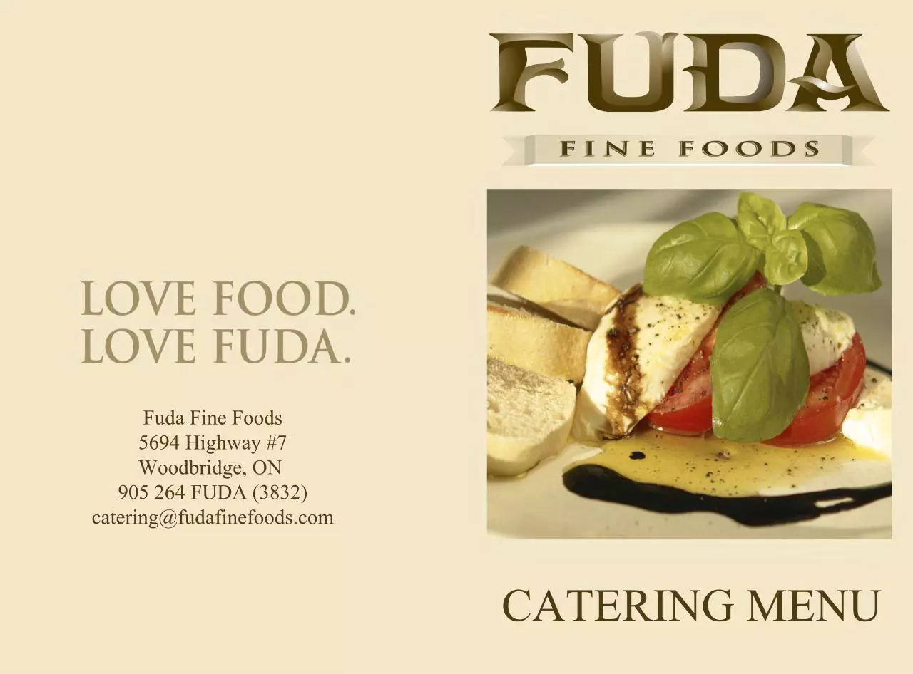 Page 1 of 8, FUDA CATERING2