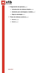 Page 4, XTB Manual Opciones