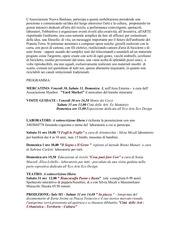 Page 3, Comunicato Aristico Culturale TRE giorni