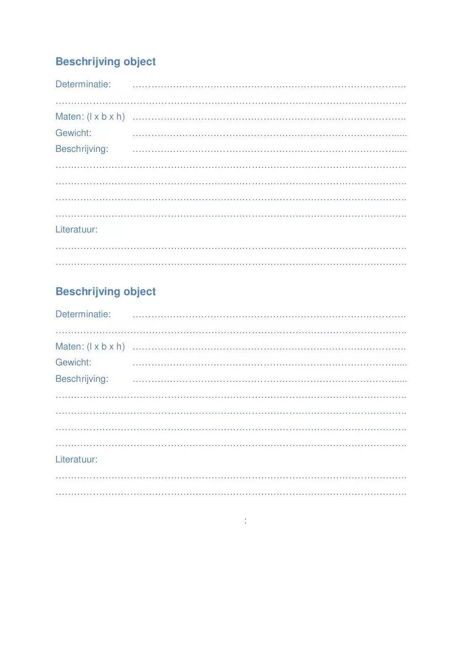Page 2 of 2, vondstmeldingsformulier