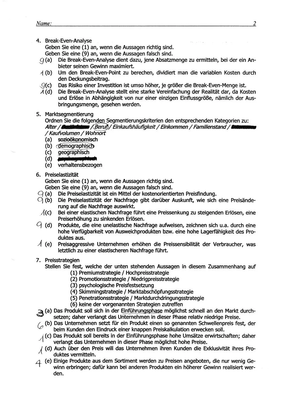 Page 2 of 7, Klausur LF4 Swonke