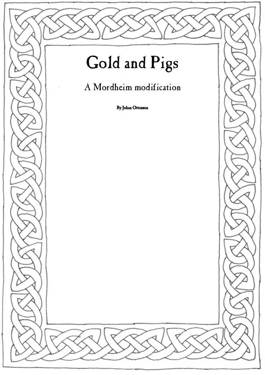 Page 1 of 31, Gold and pigs
