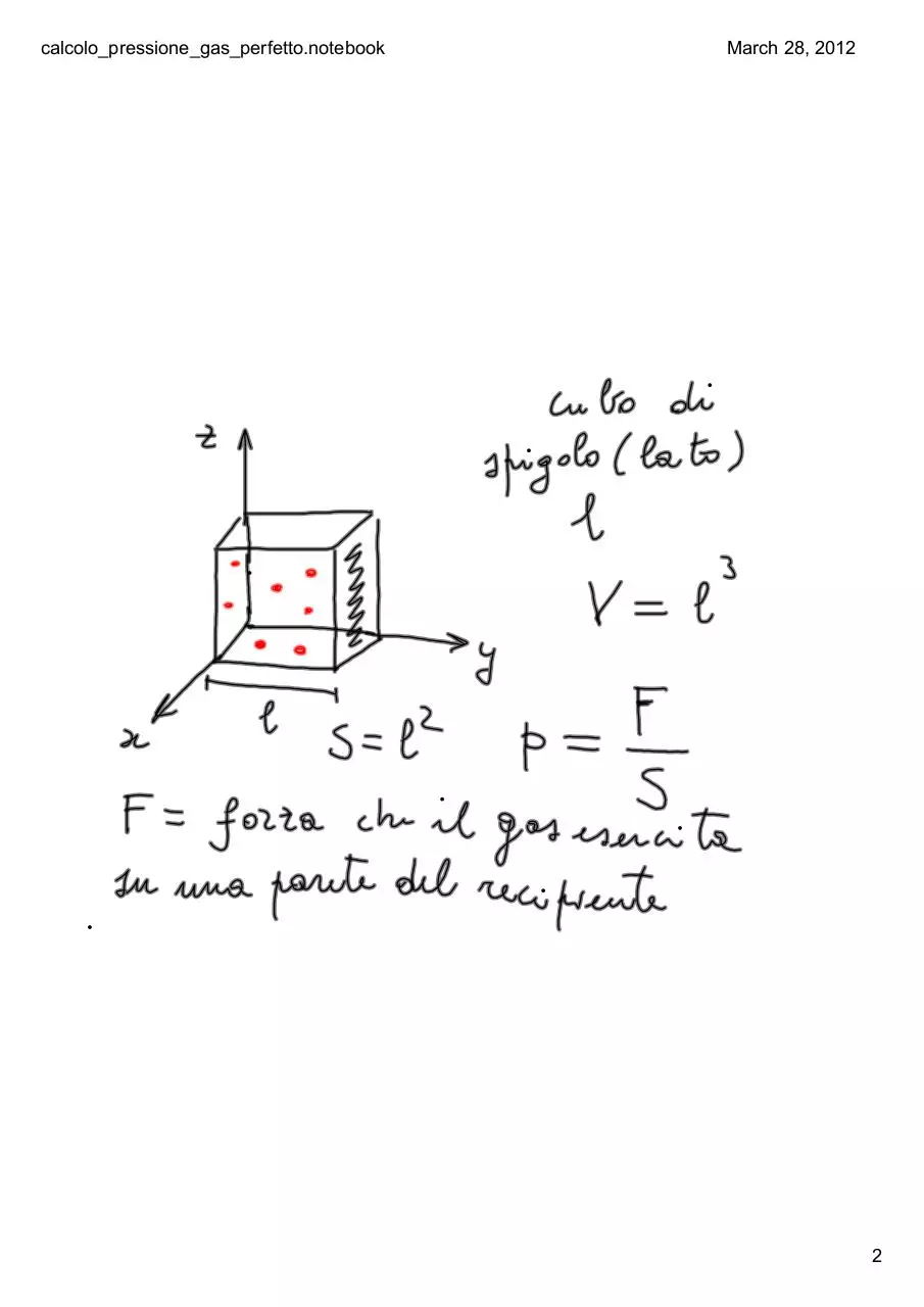 Page 2 of 21, Calcolo pressione gas perfetto