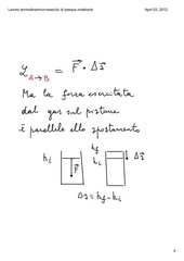 Page 4, Lavoro termodinamico+ esercizi