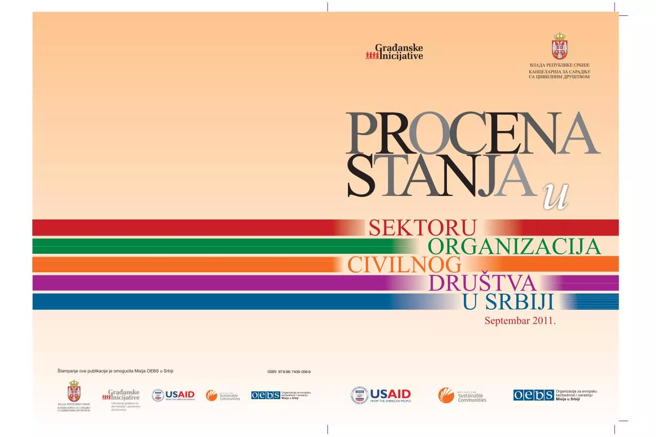 Page 1 of 140, OCDsektorSrbija2011