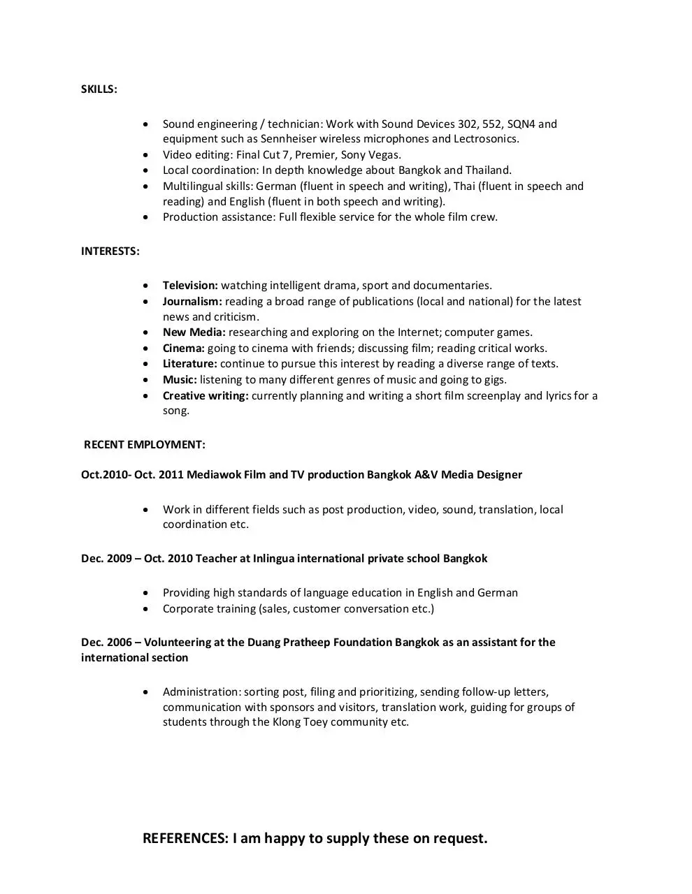 Page 2 of 2, Daniel Meiner Media Freelancer