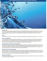 Page 2, WETLAB Drinking Water