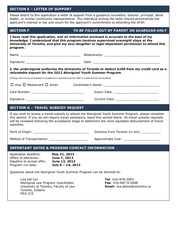 Page 3, AYSP Application