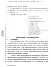 Page 2, PT's Motion to Dismiss