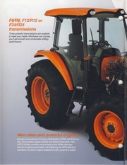 Page 2, Kubota New Tier Euro IV M60 Series M 8560 and M 9960 Brochure