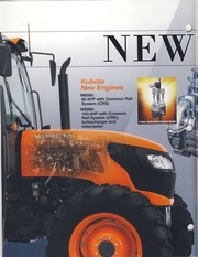 Page 4, Kubota New Tier Euro IV M60 Series M 8560 and M 9960 Brochure
