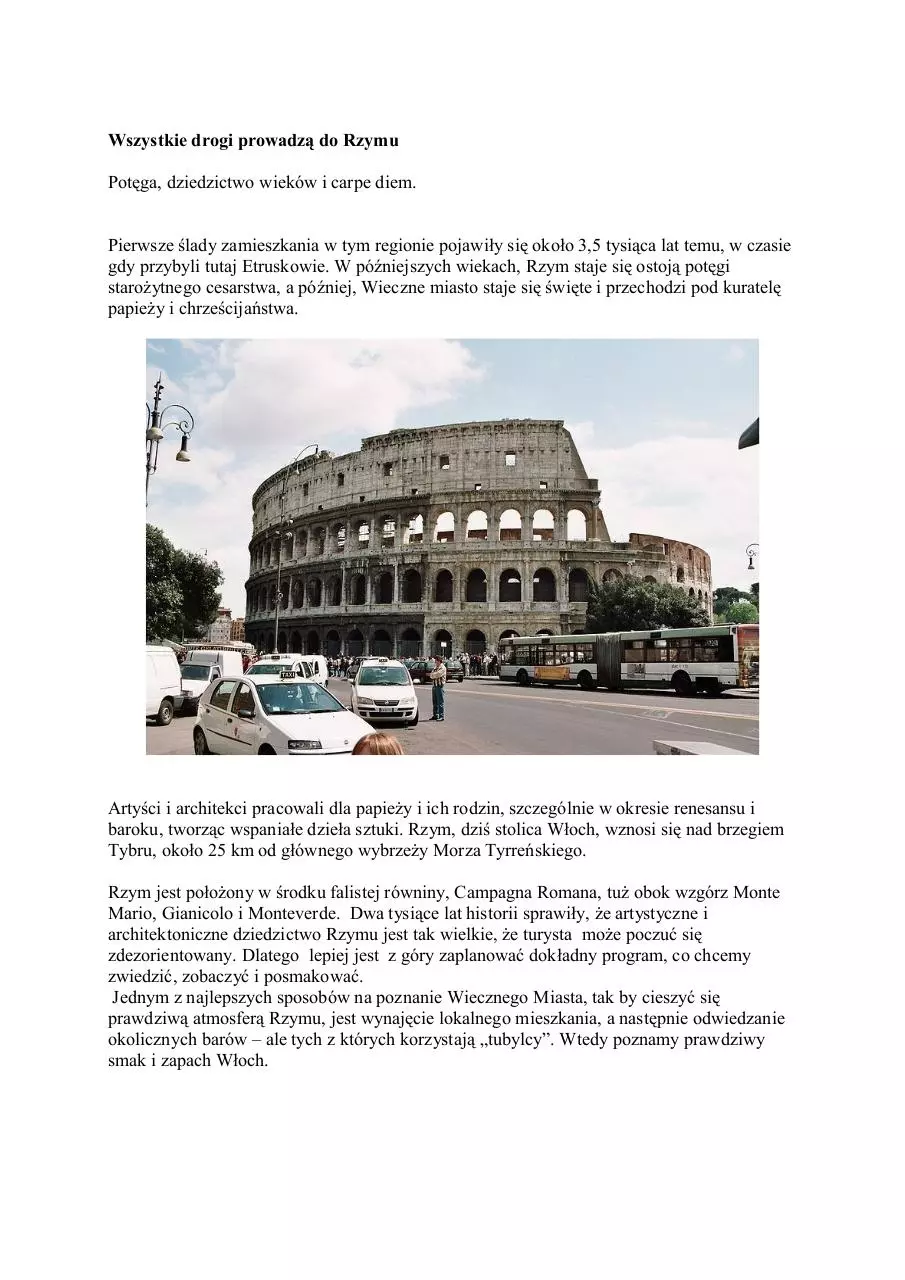 Page 1 of 1, Wszystkie drogi prowadza do Rzymu