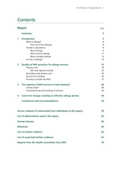 Page 5, provision of allergy services