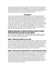 Page 2, How to Choose a Martial Arts School
