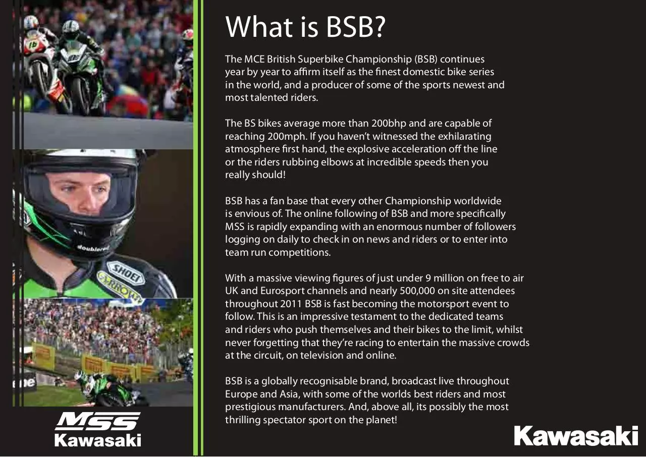 Page 2 of 7, VIP Hospitality About BSB & MSS