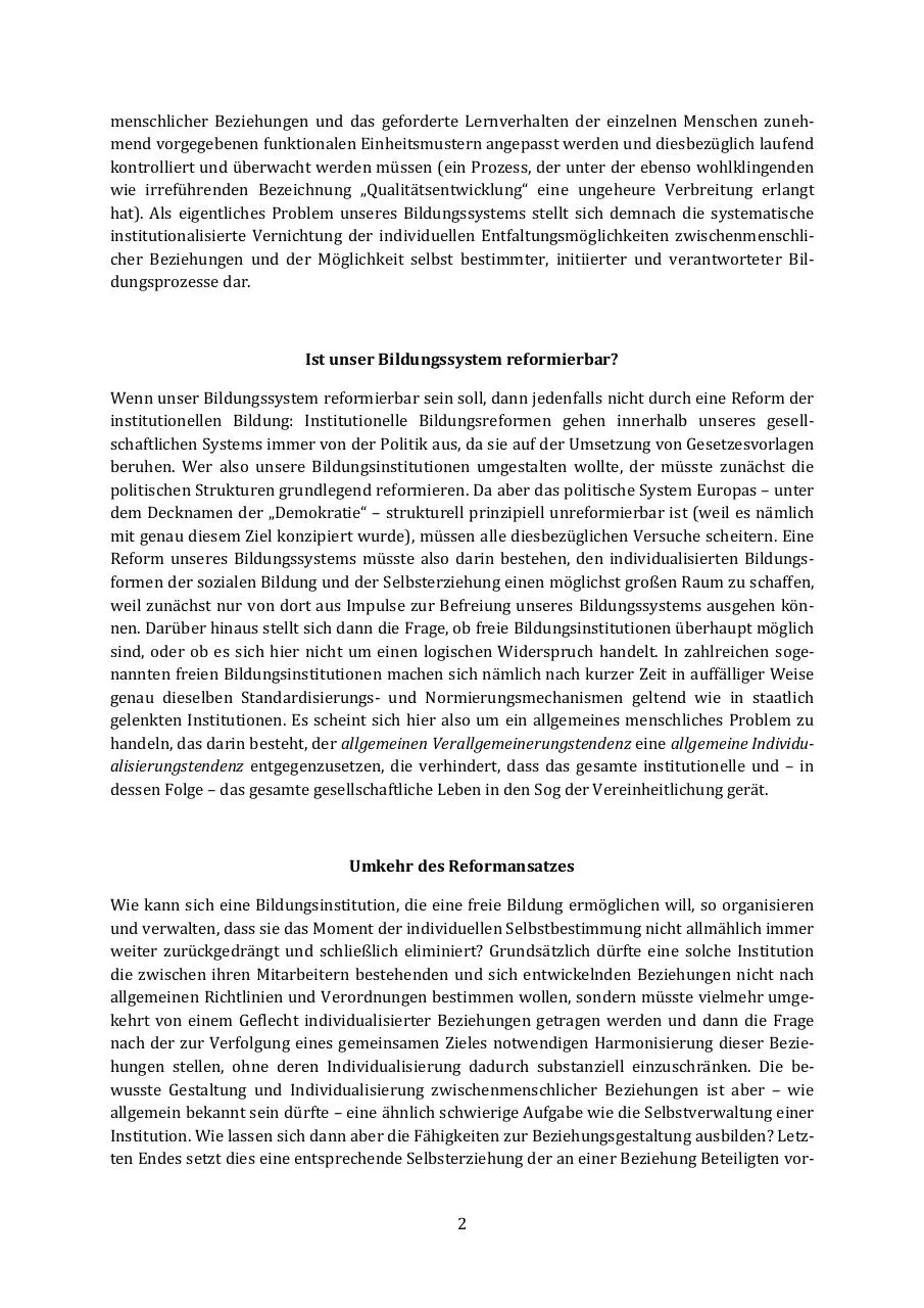 Page 2 of 4, Bildung, Selbstverwirklichung und Sozialgestaltung