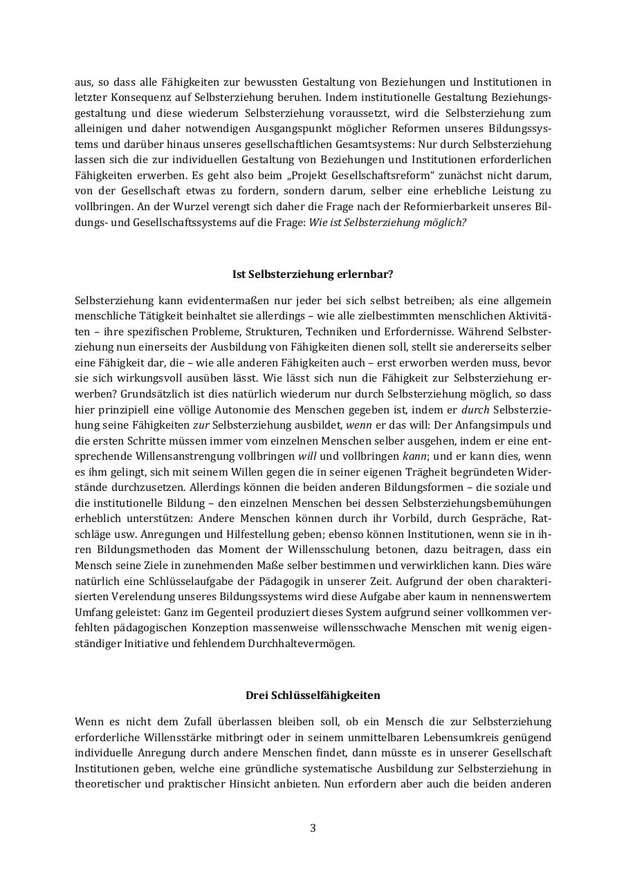 Page 3 of 4, Bildung, Selbstverwirklichung und Sozialgestaltung