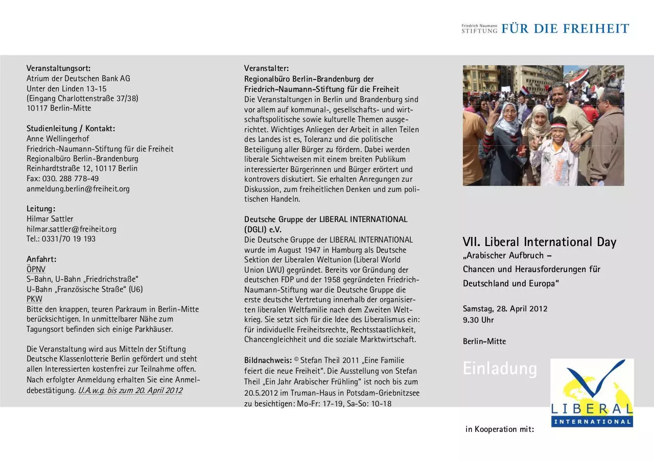 Page 1 of 3, Einladungsentwurf VII Liberal International Day