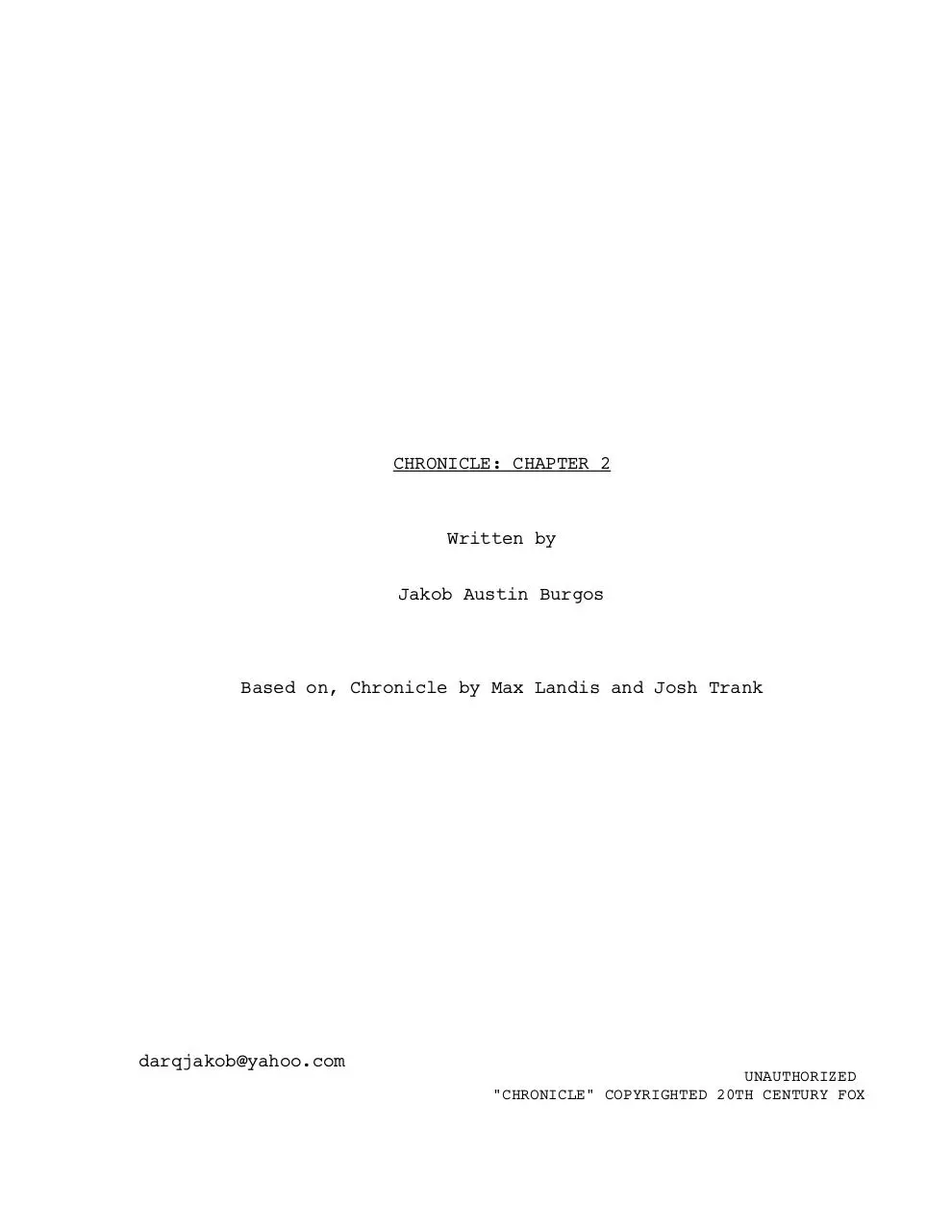 Page 1 of 5, chroniclechapter2