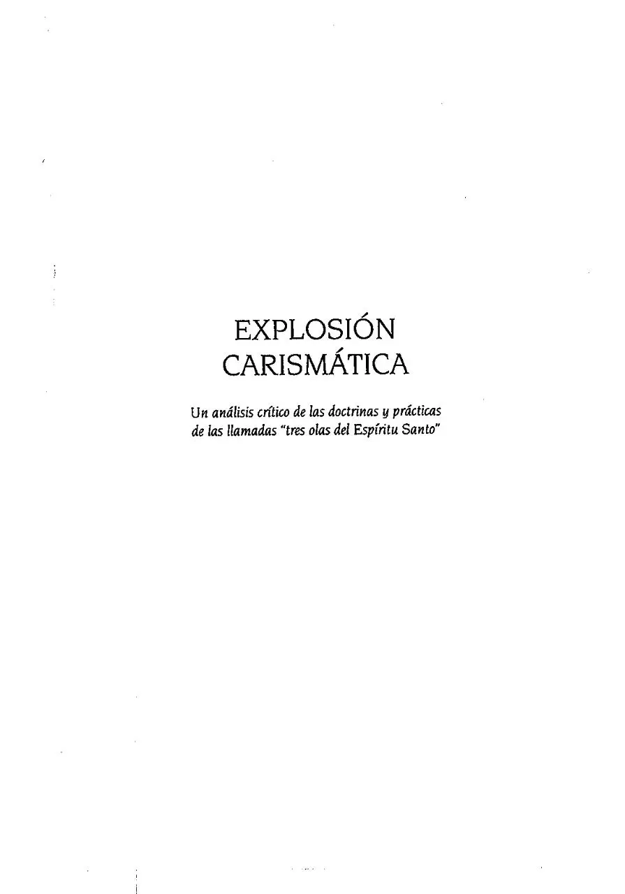 Page 1 of 252, EXPLOSION CARISMATICA