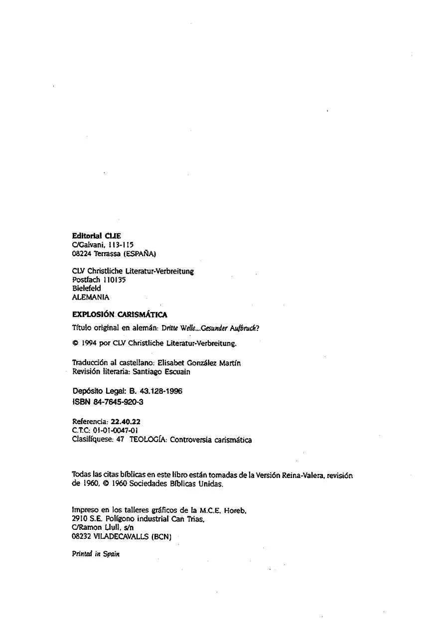 Page 4 of 252, EXPLOSION CARISMATICA
