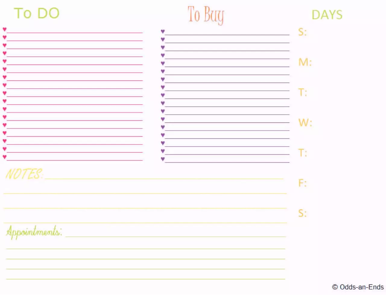 Page 1 of 1, To DO
