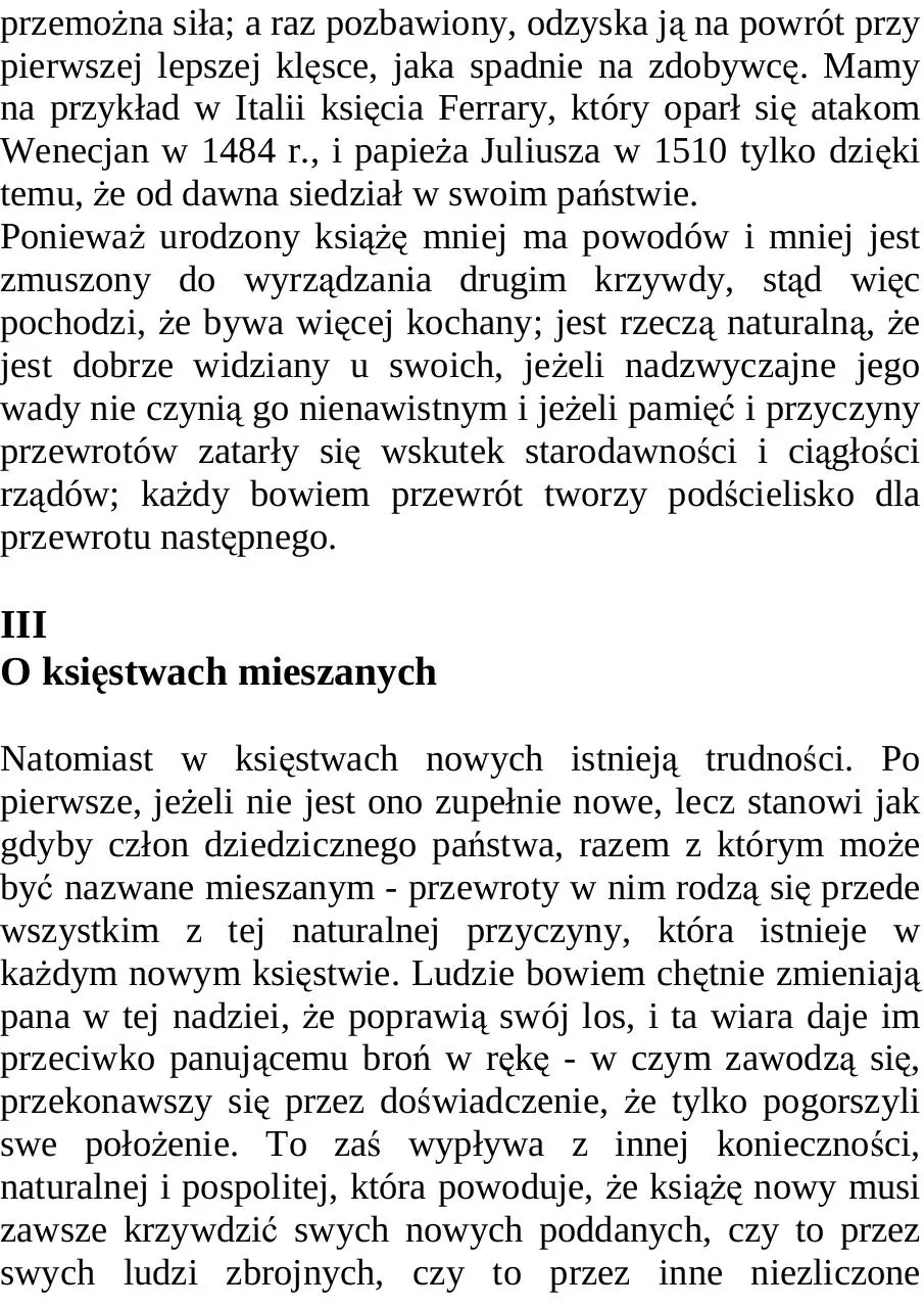 Page 4 of 109, Machiavelli Ksiaze