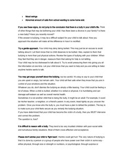 Page 2, Report 3 Is Your Child a Victim of a Bully