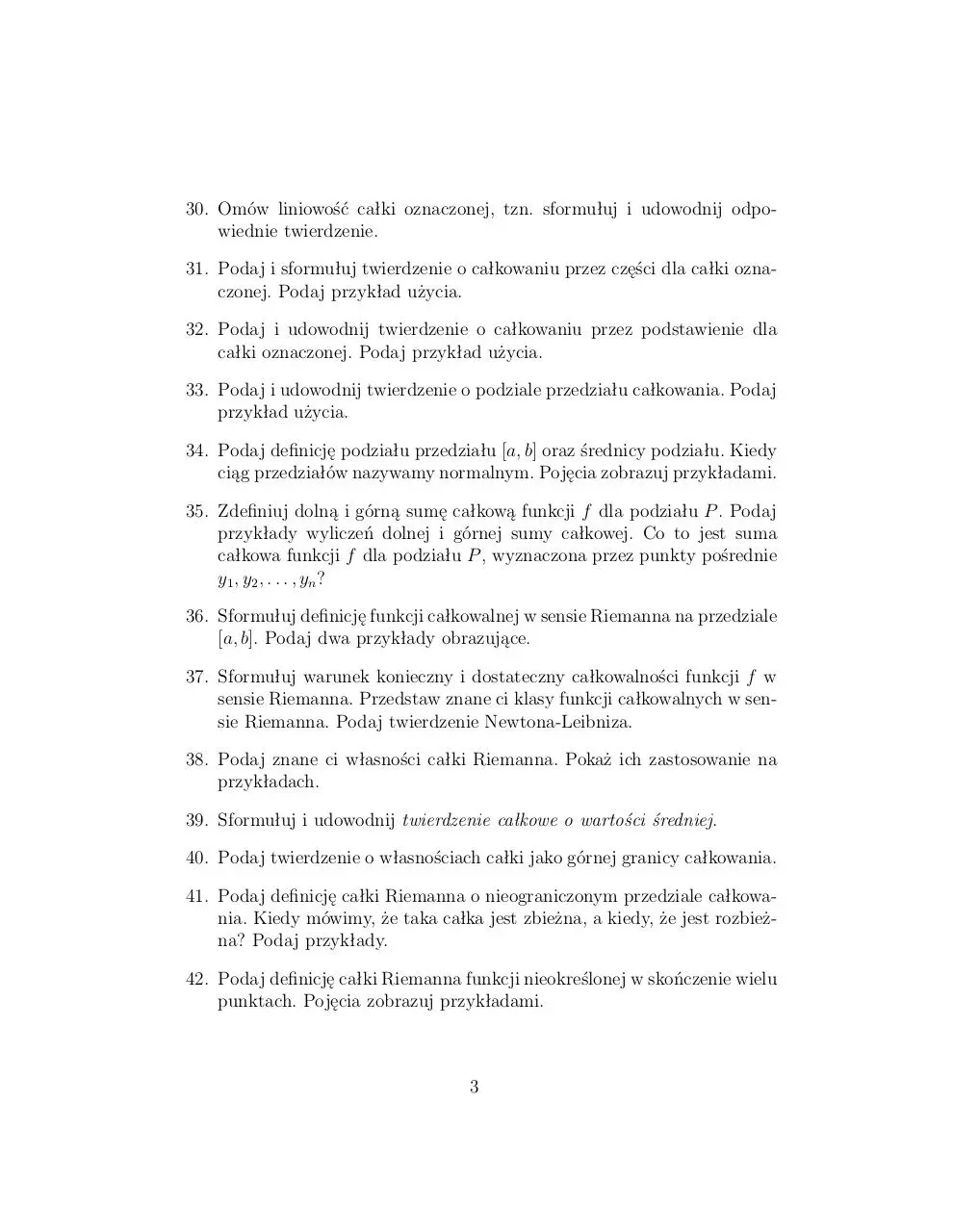 Page 3 of 5, pytania egzaminacyjne