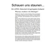 Page 4, Latex Eine wirklich kurze Einführung Tobias Heinz
