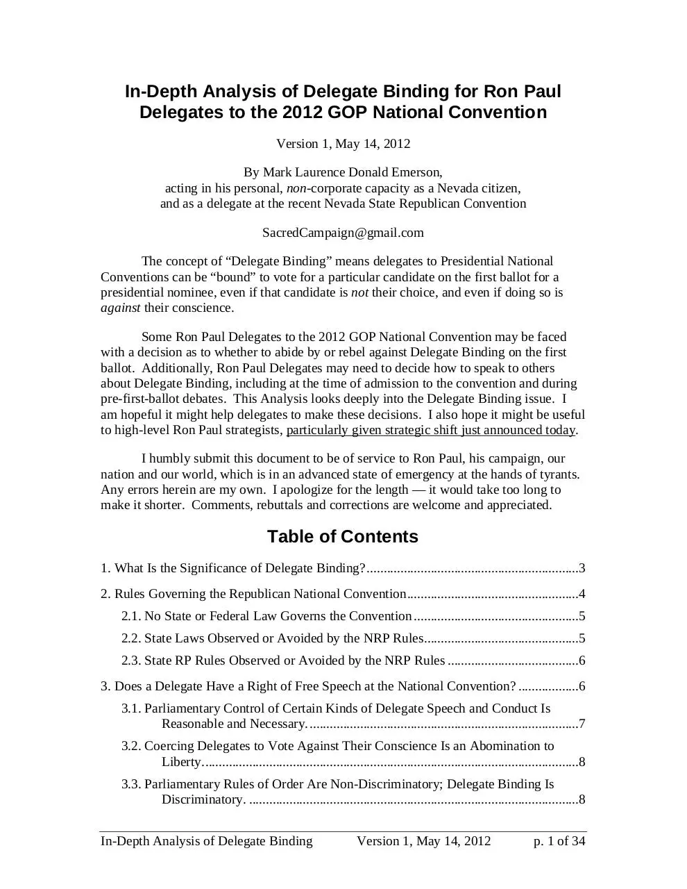 Page 1 of 34, delegate.binding.analysis.v.1