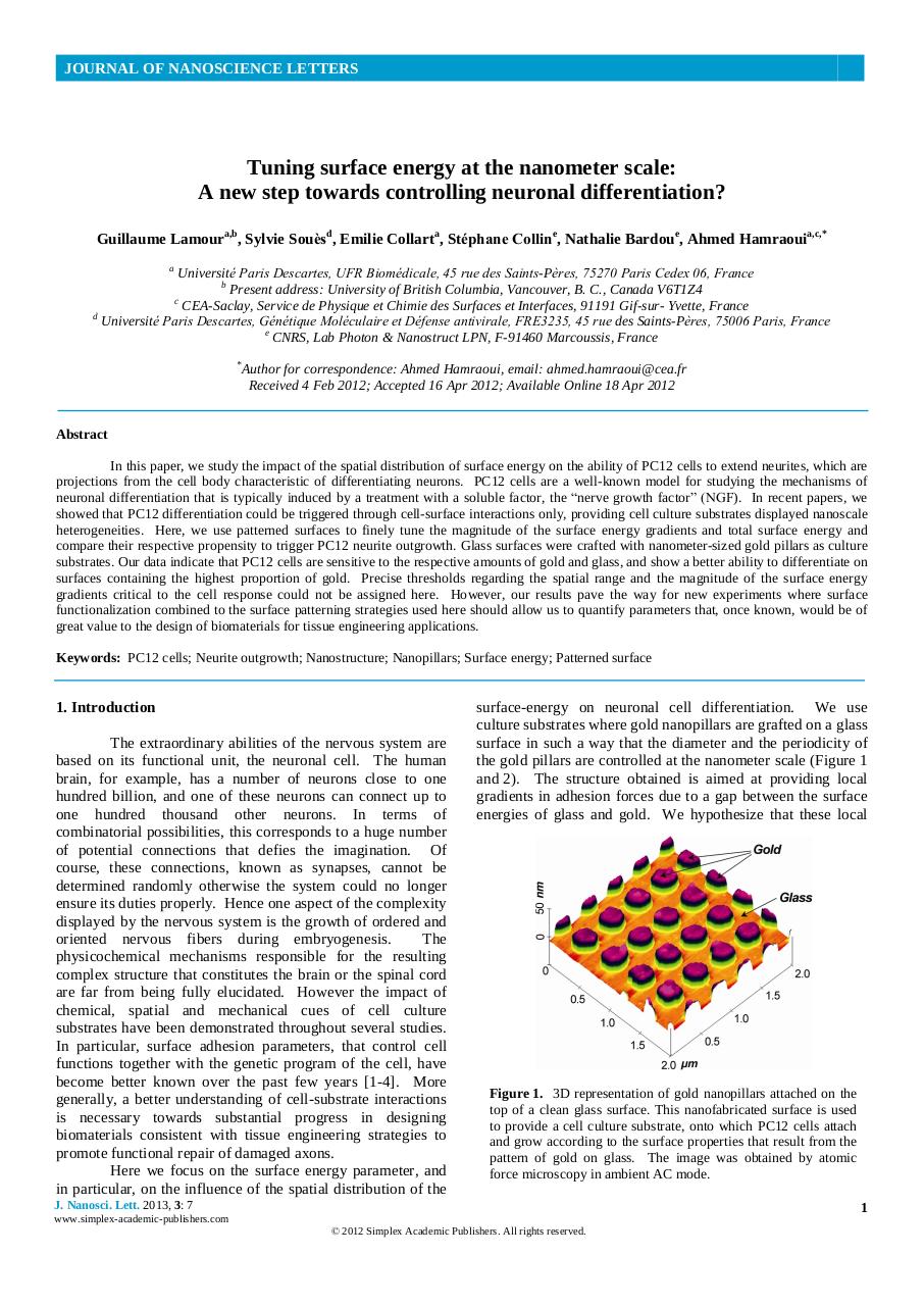 Document preview 2013_lamour_j.nanosci.lett.pdf - page 1/4