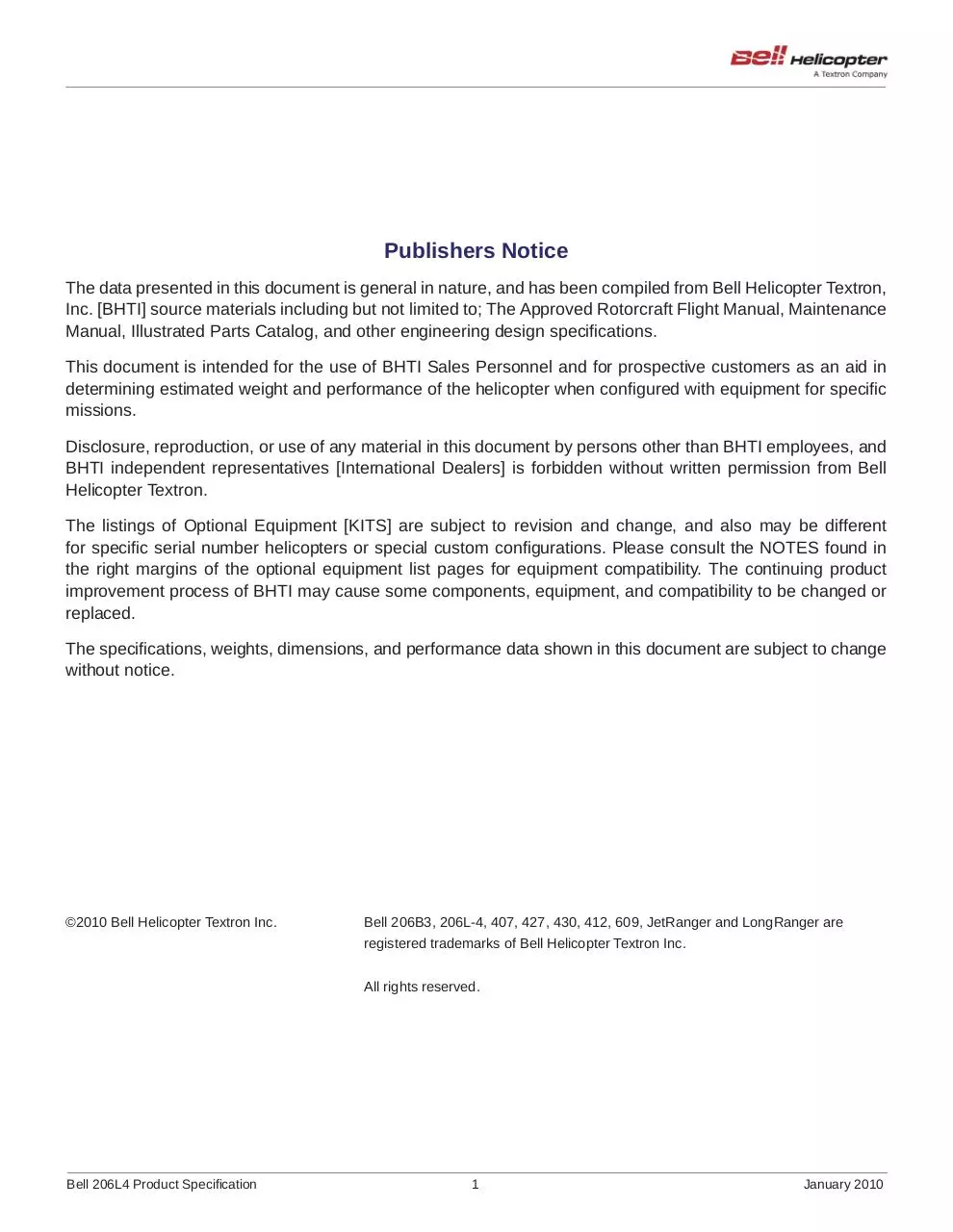 Page 3 of 42, EN 206L 4 ProdSpecs