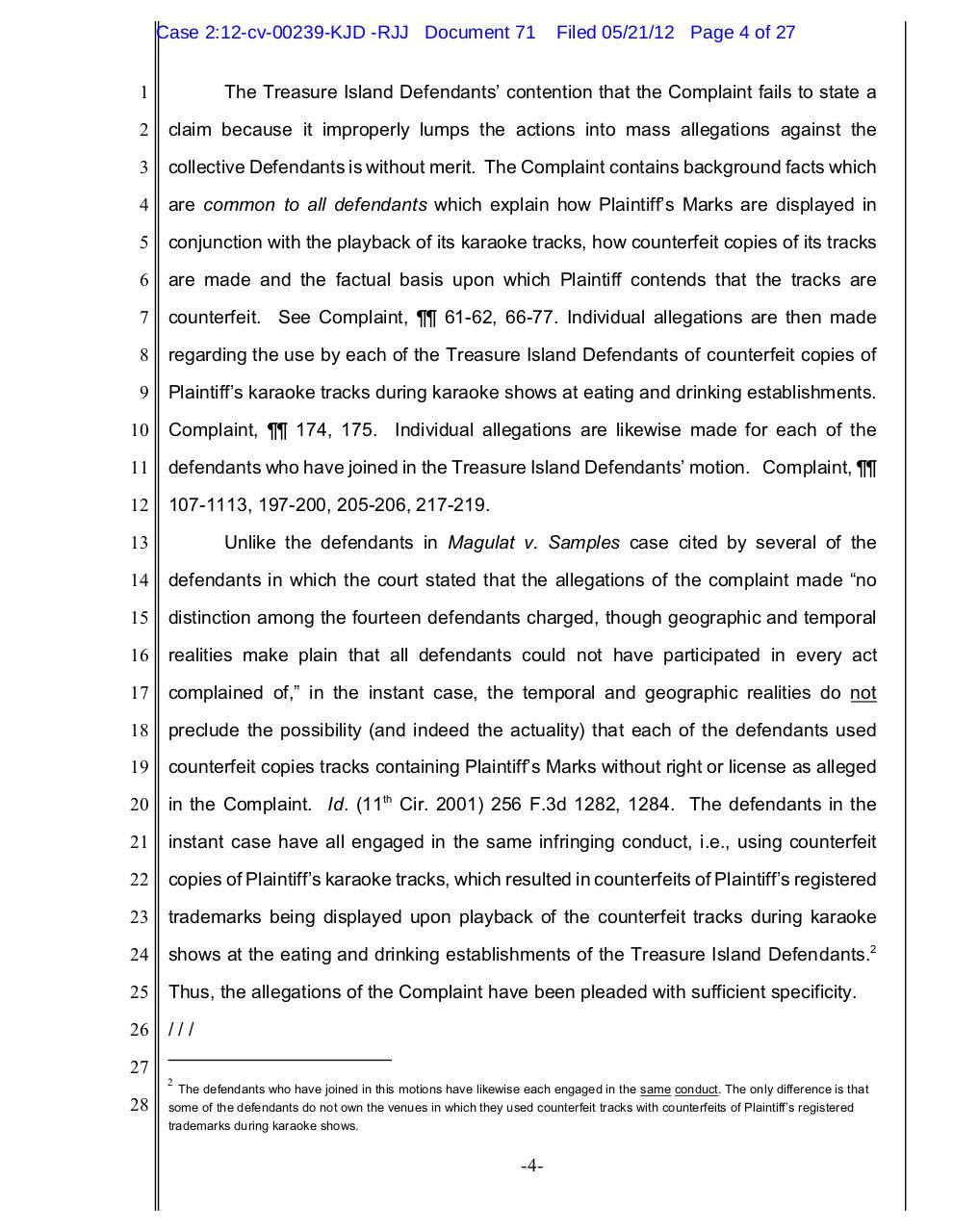 71- Slep-Tone's Response to TI's Motion to Dismiss.pdf - page 4/27