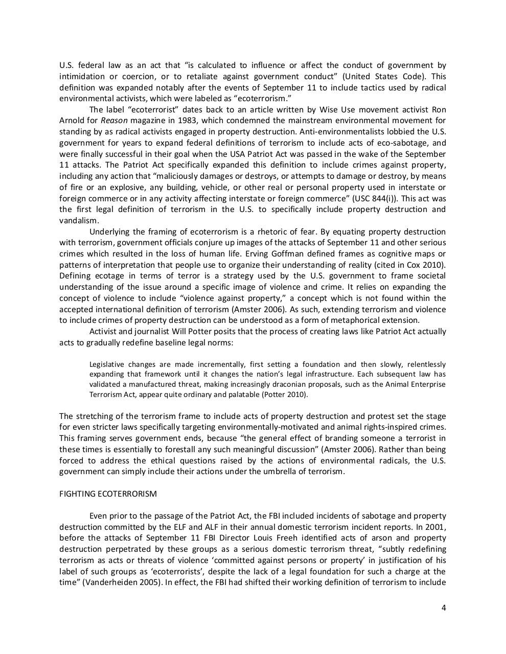 Rhetorical Construction of Ecoterrorism.pdf - page 4/11