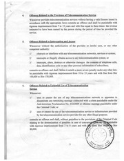 Page 3, Ethiopia draft Proclamation of Telecom Fraud Offences