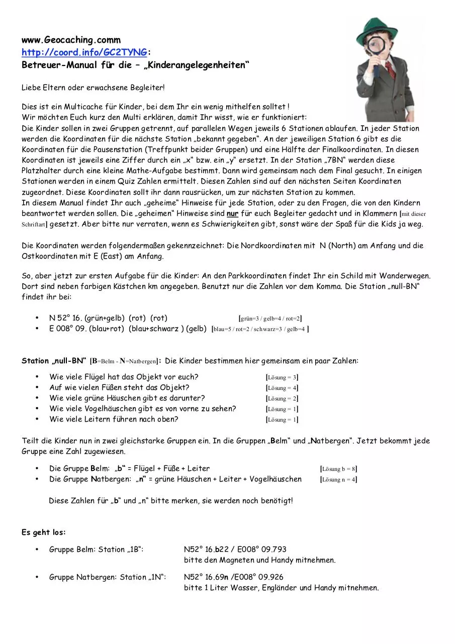 Page 1 of 3, Manual Kinderangelegenheiten
