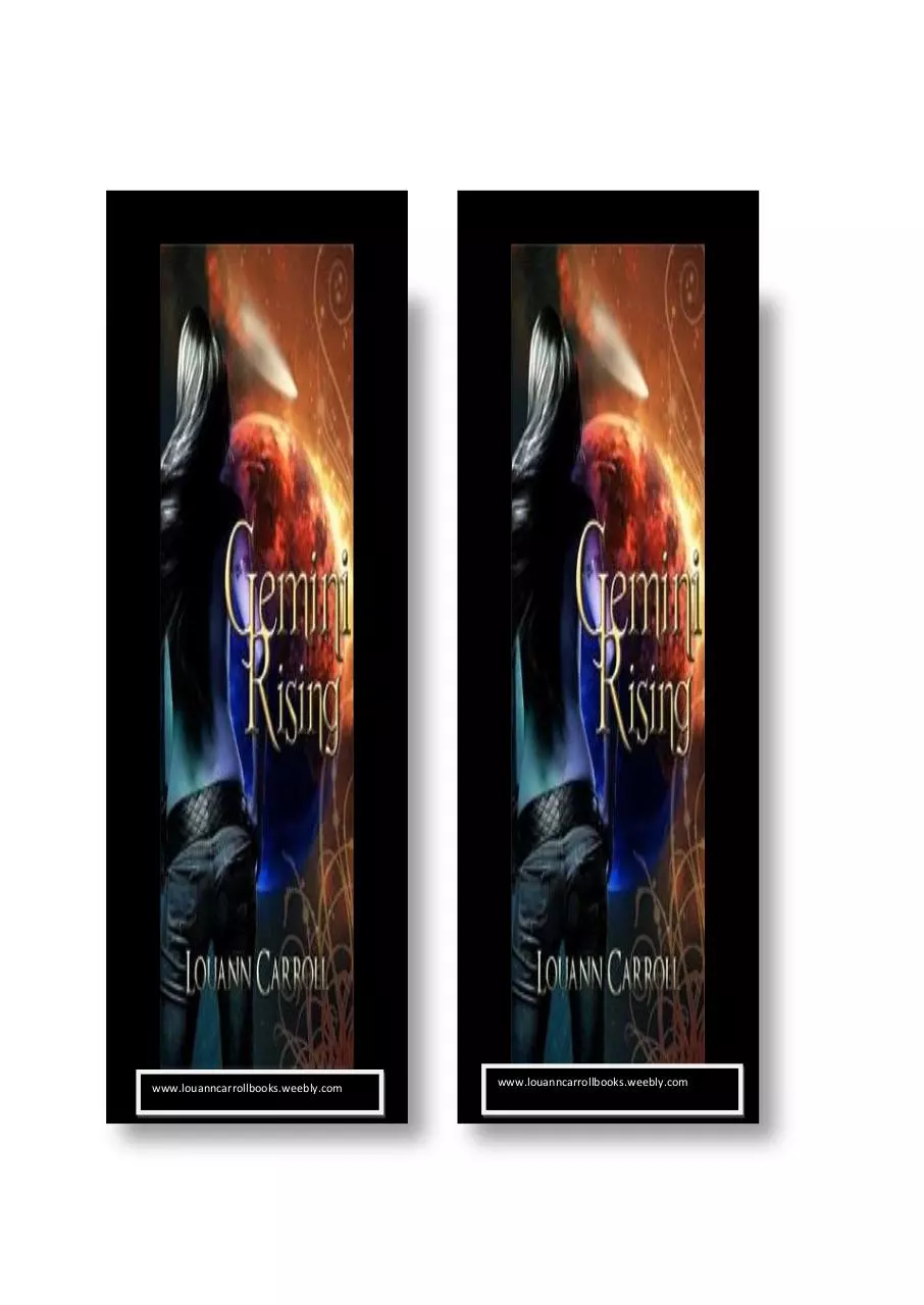 Page 2 of 2, A Shadow of Time Bookmark