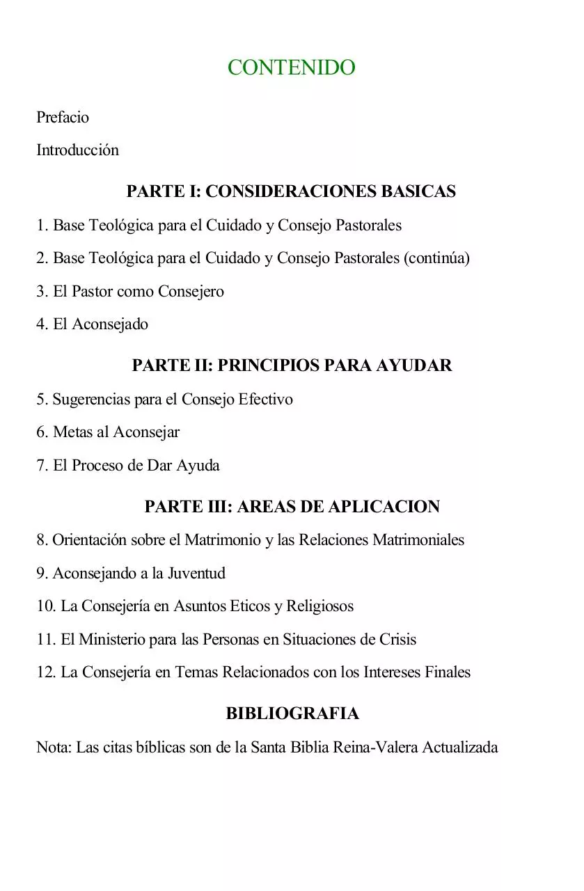 Page 4 of 234, El Ministerio del Pastor consejero James.E. Giles